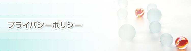 プライバシーポリシー
